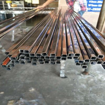 254SMo SS Round Pipe Industrial Square 304 Seamless Rectangular Tube