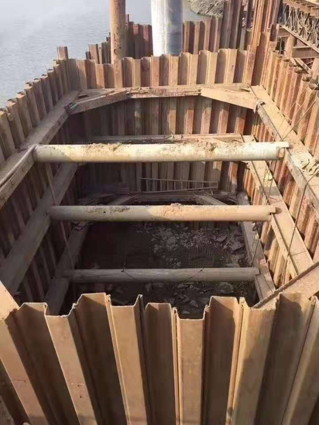 Καυτός - κυλημένοι σωροί φύλλων u-μορφής χάλυβα σωρών φύλλων χάλυβα